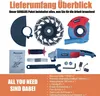 FANZWORK 1750W Betonschleifer Set, inkl. 180 mm Produktbild-Vorschau 6