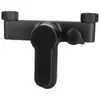 A black bathroom faucet is shown against a white background. Produktbild-Vorschau