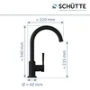 SCHÜTTE Küchenarmatur CORNWALL , energiesparende Produktbild-Vorschau 5