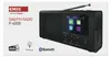 Přenosné rádio s Bluetooth, DAB / DAB+ / FM, černé Anteprima dell’immagine prodotto