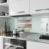 Küchenrückwand Spritzschutz Glas mit Motiv Verwittertes Produktbild-Vorschau 2