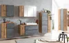 Spiegelschrank 105cm mit LED Aufsatzleuchte VASTO-03-WHITE Produktbild-Vorschau 6