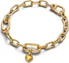 Herz Mini-Charm-Anhänger ME, IP Gold, Zirkonia von PANDORA Produktbild-Vorschau 3