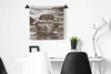MuchoWow® Wandteppich Wandbehang Boot - Meer - Schwarz - Produktbild-Vorschau 3