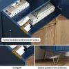 UnboxG Schuhschrank mit 2 Türen, 80x40x78cm, Schuhregal Produktbild-Vorschau 6