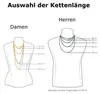 Auroris leren ketting, zwart, dikte 2 mm, met Productafbeelding-voorbeeld 5