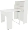 Tavolo da pranzo allungabile Sweiko, L52/132,5xL80xH76cm, Anteprima dell’immagine prodotto 14