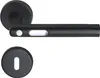 Orbit LED-Türgriff MeinTürgriff Türdrücker BB PZ WC schwarz Produktbild-Vorschau 1