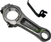 A metal connecting rod and a small black metal part on a white background. Anteprima dell’immagine prodotto