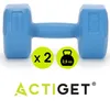ACTIGET 2x2,5kg Sechskanthanteln für Fitnessübungen, Produktbild-Vorschau 7