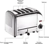 Toster Dualit 40352 chromowany 4 gniazda Podgląd zdjęcia produktu 7