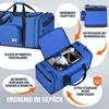 Monzana Reisetasche Weekender Duffelbag, Blau, 90L, Produktbild-Vorschau 4