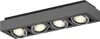 Arcchio Deckenstrahler Ronka, 65 cm, 4-flammig, grau, GU10 Produktbild-Vorschau 1
