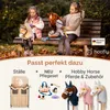 Hoofly Hobby Horse obstacles set de 3 - haies en bois Voir les images du produit 6
