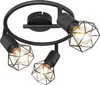 GLOBO 54802S-3, Černá, Kov, IP20, I, E14, LED Náhled obrázku produktu 2