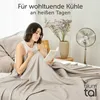 Coperta rinfrescante Blumtal 150x200 cm - Coperta estiva in Anteprima dell’immagine prodotto 4