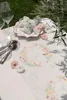 Tischläufer weiß pastell mit Blumen 3 m x 26 cm Produktbild-Vorschau 4
