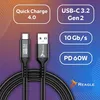 Kabel USB A do USB C 1m - Szybkie ładowanie PD 60W QC4 - Podgląd zdjęcia produktu 3