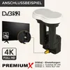 PremiumX Single Monoblock LNB 3° PXMB-3S Sat für 1 Produktbild-Vorschau 5