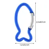 Karabiner, 20 Stück Schlüsselanhänger Fisch, Outdoor Produktbild-Vorschau 2