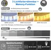 LED Spiegel 70×50cm Sensor-Schalter Kalt/Neutral/Warmweiß Produktbild-Vorschau 3