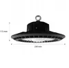 LED Hallenleuchte Ø23cm 5000K Kaltweiß 10000lm 100W 90° Produktbild-Vorschau 10