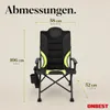 ONBEST Campingstuhl faltbar | 150 kg | inklusive Produktbild-Vorschau 12