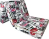 Materac składany 198x80x10 cm - London, 3-segmentowy, Podgląd zdjęcia produktu 1