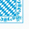 Serwetki Duni bawarski wzór w romby 33x33 cm 50 szt Podgląd zdjęcia produktu 1