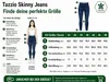 Dżinsy damskie Tazzio o wąskim kroju i wysokim stanie F107, Podgląd zdjęcia produktu 9