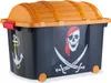 Spielzeugkiste (Multibox) mit Rollen im Piraten Design Produktbild-Vorschau 2