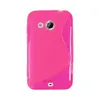 PhoneNatic Case kompatibel mit HTC Desire 200 - pink Produktbild-Vorschau 3