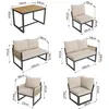 Garten Essgruppe 7-8 Personen, Gartenlounge-Set, Produktbild-Vorschau 9