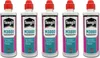 Five bottles of Tangit M3000 Expansion Resin are lined up against a white background. Produktbild-Vorschau
