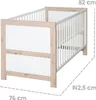 roba Kinderzimmer Set 3-teilig Malo - Gitterbett 70 x 140 Produktbild-Vorschau 7