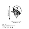Wallity, Wolfmoon, Dekoratives Wandaccessoire aus Metall, Produktbild-Vorschau 7