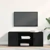 vidaXL TV skříňka vzhled černého dubu 100 x 35 x 40 cm Náhled obrázku produktu 4