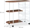 Kuchyňský servírovací vozík RD1524, bílý Náhled obrázku produktu 4