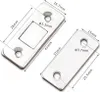 Schrank Magnet, Magnetschnäpper 8 Stück Ultra Dünn Produktbild-Vorschau 2