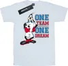 Disney - "One Team One Dream" T-Shirt für Damen BI50630 (S) Produktbild-Vorschau 1