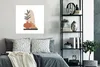 MuchoWow® Poster Sommer - Pflanze - Weiß 75x75 cm - Wand Produktbild-Vorschau 4