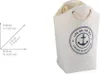 A diagram showing the dimensions of a laundry basket, next to a picture of the laundry basket itself. Produktbild-Vorschau
