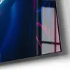 DEQORI Glasuhr 60x30 cm Zahlen 'BWM Frontal Nahaufnahme' Produktbild-Vorschau 5