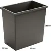 Hailo Seau intérieur 1220379 gris foncé 28 litres 385 x 242 Voir les images du produit 3