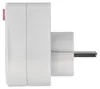 EMOS P00262 Spina adattatore con interruttore, bianco, a Anteprima dell’immagine prodotto 5