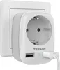 TESSAN Steckdose mit 2 USB Mehrfachstecker Produktbild-Vorschau 1