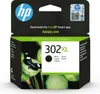 The image shows the packaging of an HP 302XL black ink cartridge. Anteprima dell’immagine prodotto