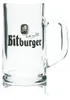 6x Bitburger Glas 0,25l Bier Krug Humpen Seidel Pils Gläser Produktbild-Vorschau 2