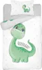 Pościel 90x120 do łóżeczka mały dinuś dinozaur z dinozaurem Podgląd zdjęcia produktu 1