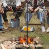 VEVOR Grill stalowy z rożnem obrotowym 36x 36cm, na węgiel Podgląd zdjęcia produktu 9